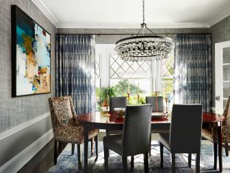 Gray Dining Room